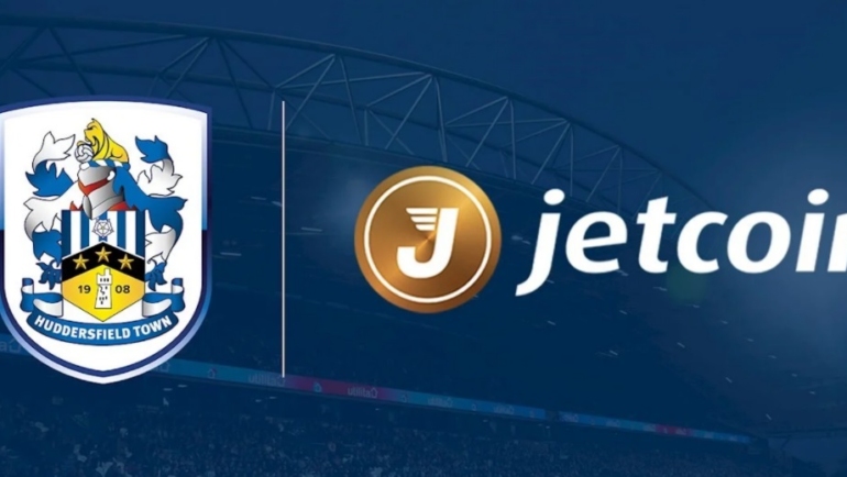 huddersfield Jetcoin football sponsorship